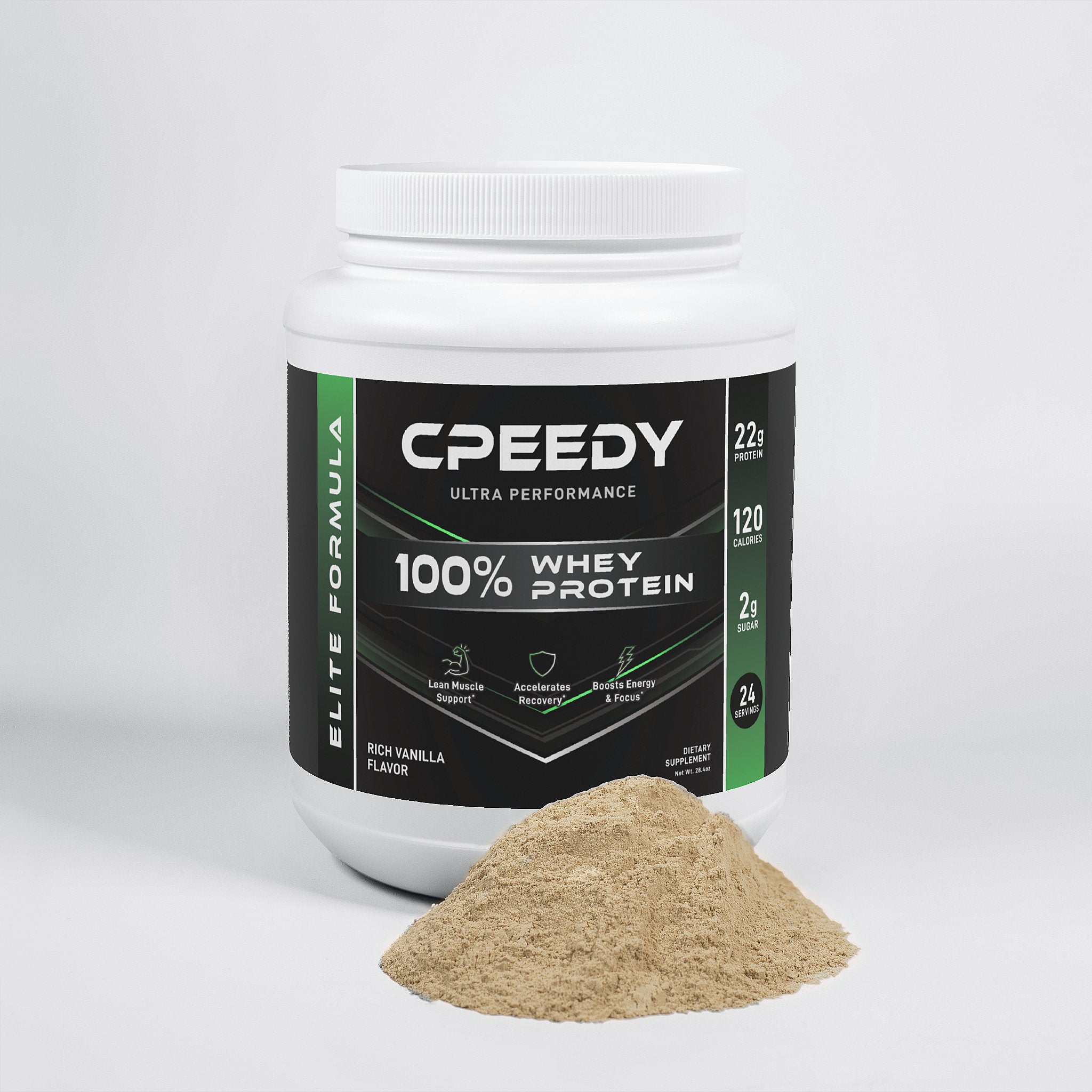 CPEEDY Advanced 100% Whey Protein Isolate - Vanilla
